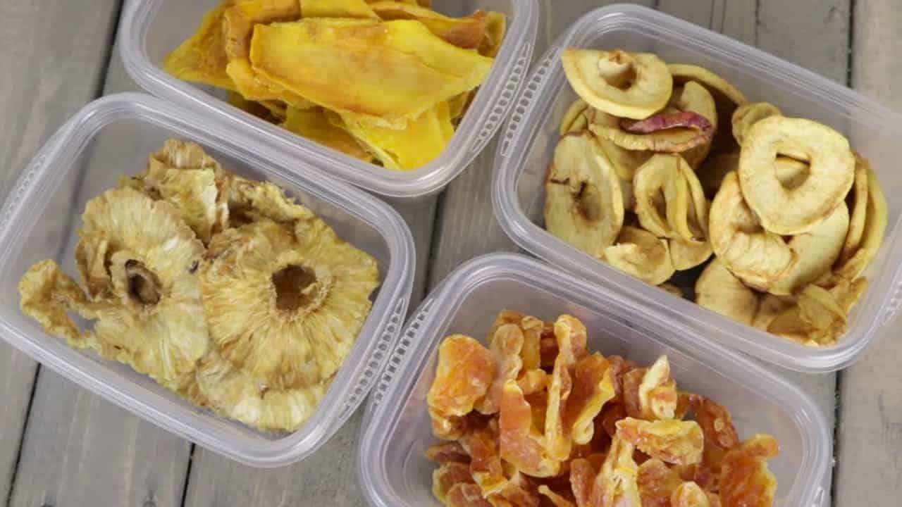 air fryer como desidratar frutas 1