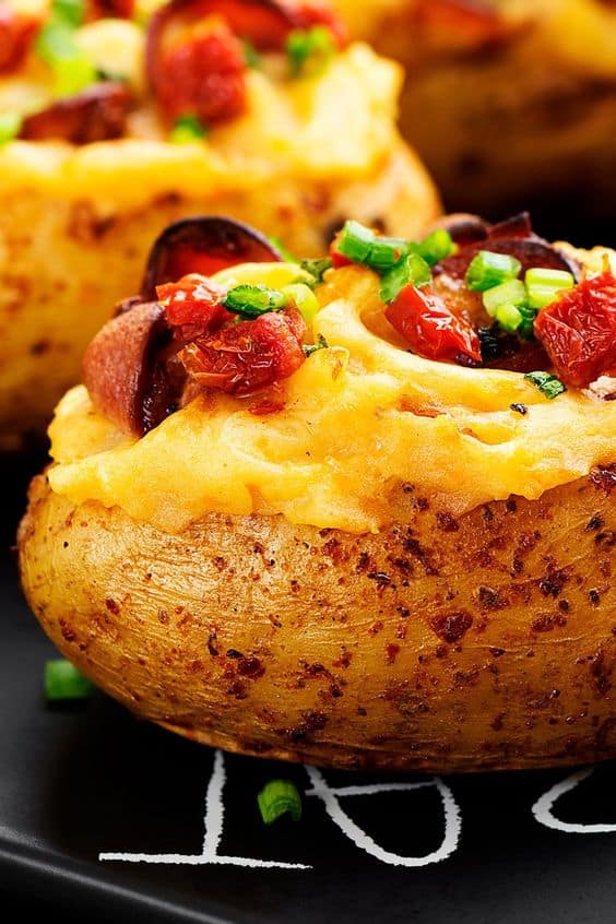 Batata Recheada na Airfryer: Saudável e saborosa