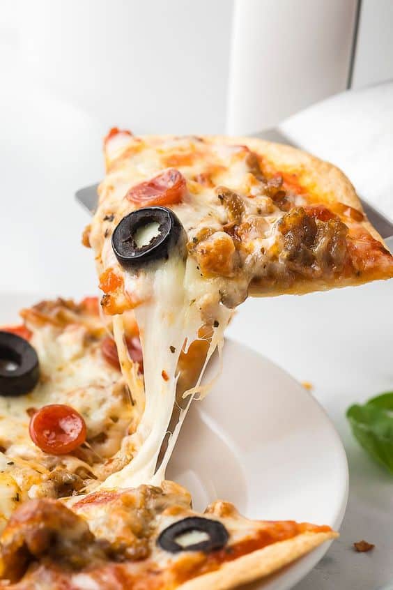 pizza na airfryer