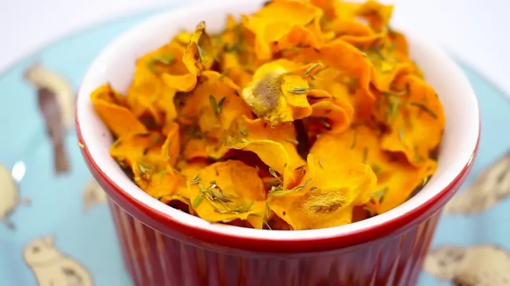 chips de cenoura na airfryer