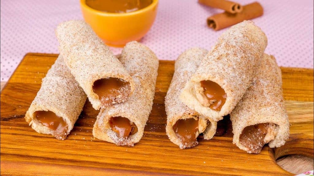churros de pao de forma na airfryer
