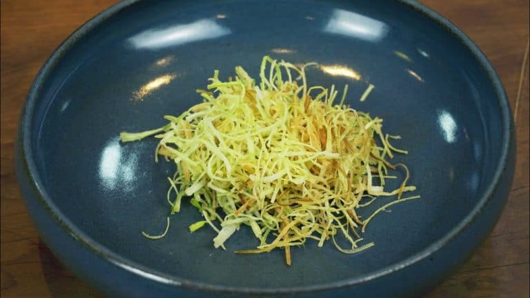 Crispy de Alho Poró na Airfryer: Aperitivo Irresistível: