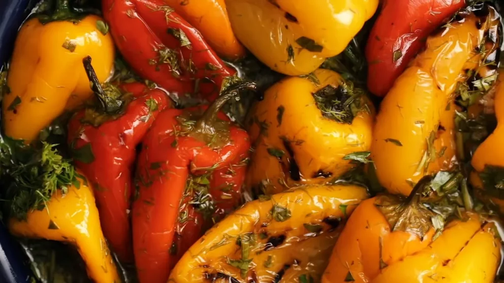 pimentos na airfryer