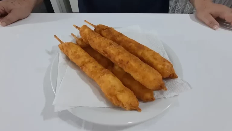 Espetinho de Frango Empanado na Airfryer: Bem Crocante