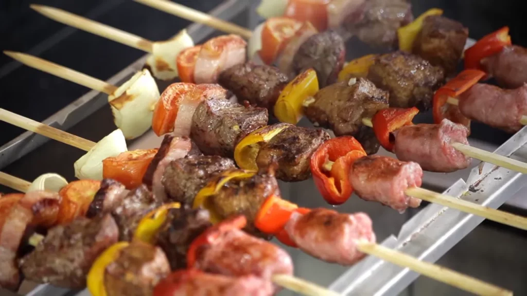 espetinho de xixo gaucho na airfryer