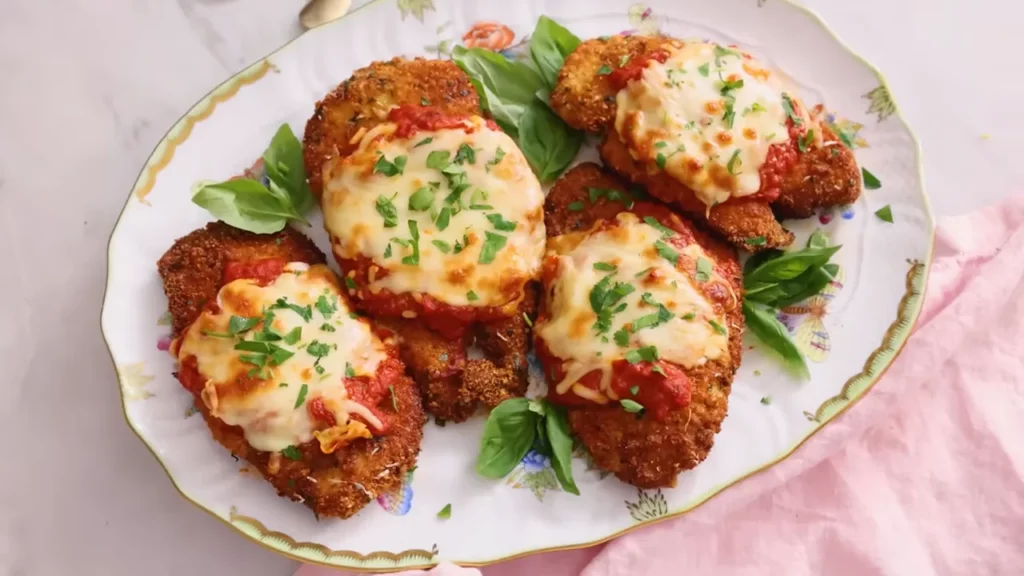 file de frango a parmegiana na airfryer
