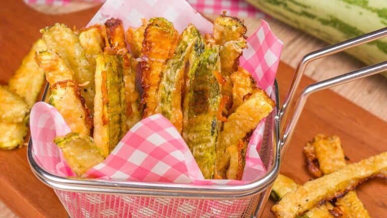 Palitos de Abobrinha na Airfryer: Snack Fit