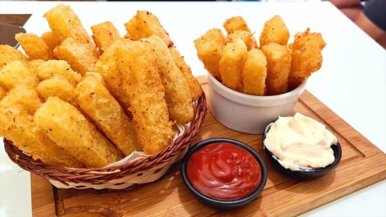 Palitos de Mandioca na Airfryer: Petisco Apetitoso