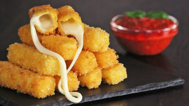 Palitos de Mussarela na Airfryer: Aperitivo de Sucesso