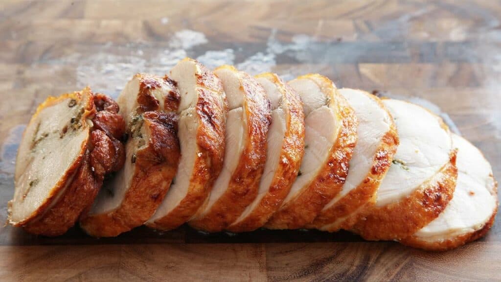 peito de peru na airfryer