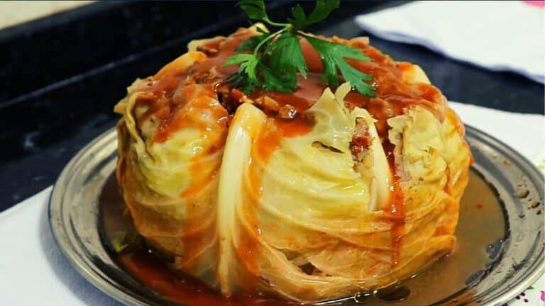 Repolho Recheado na Airfryer: Delícia Fit