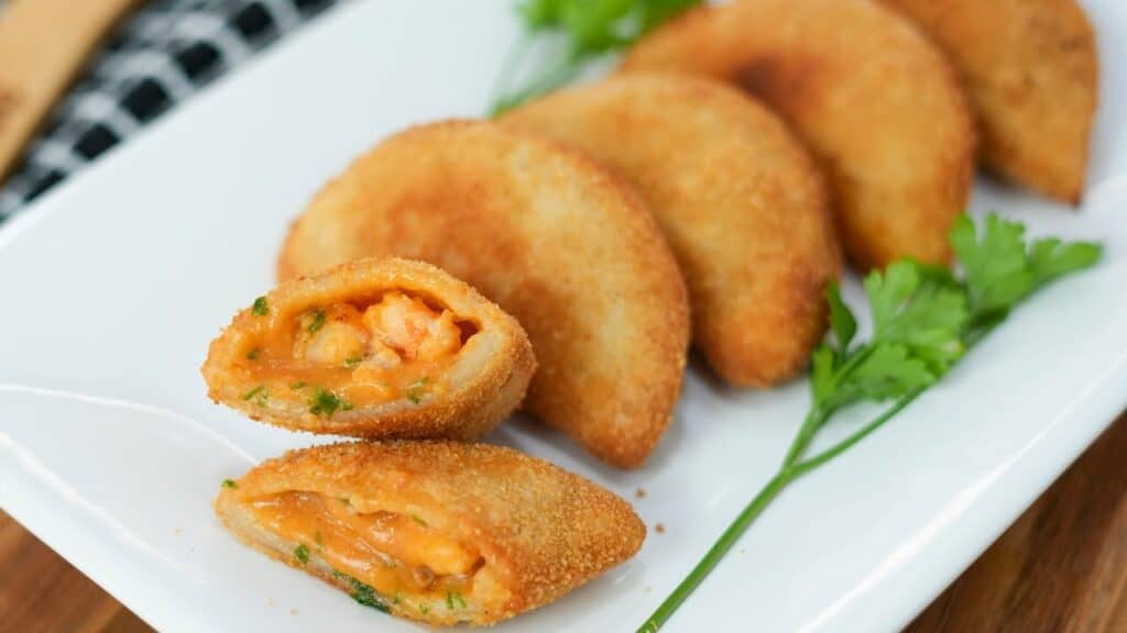 rissois de camarao na airfryer