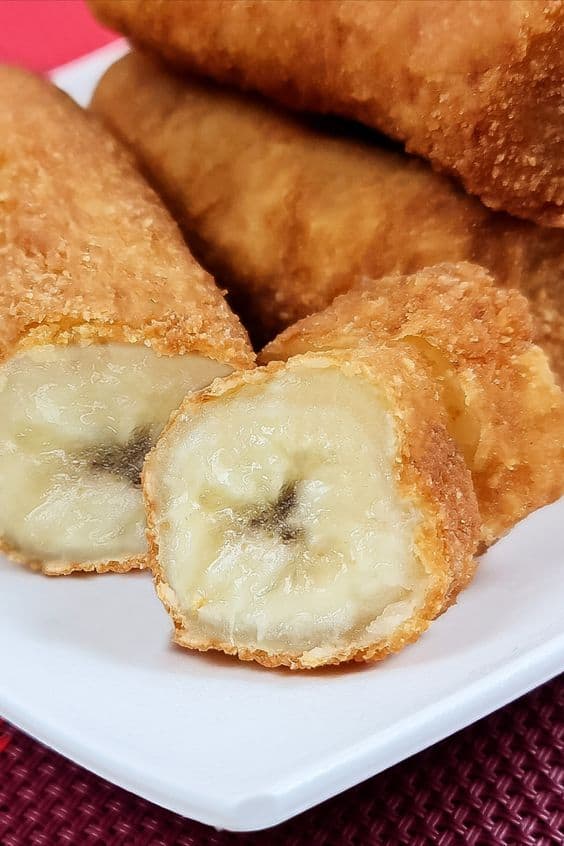 banana a milanesa na airfryer