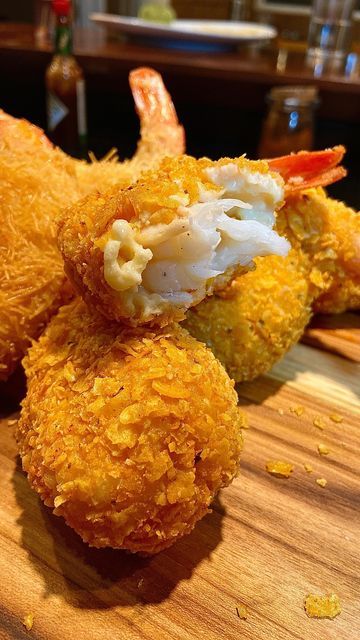 camarao empanado na airfryer