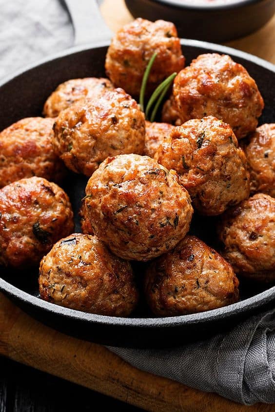 como fazer almondegas na airfryer
