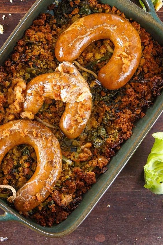 migas de alheira