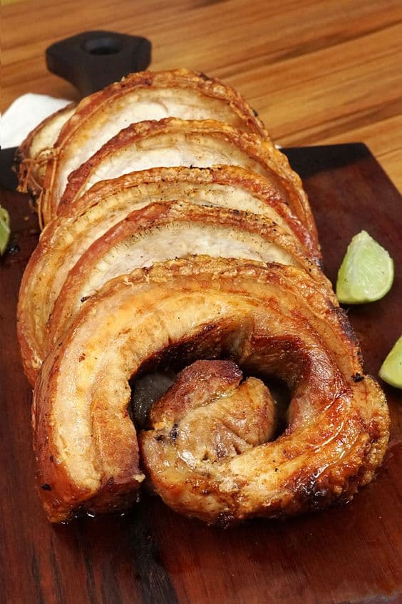 torresmo de rolo na air fryer