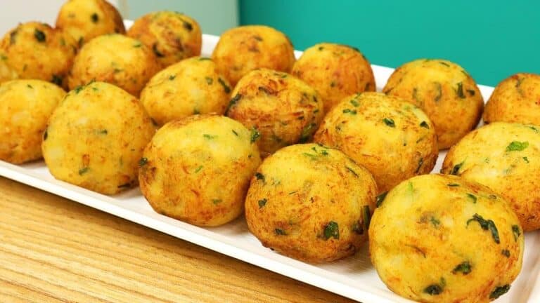 Bolinho de Batata com Frango na Airfryer: Fit e Gostoso!
