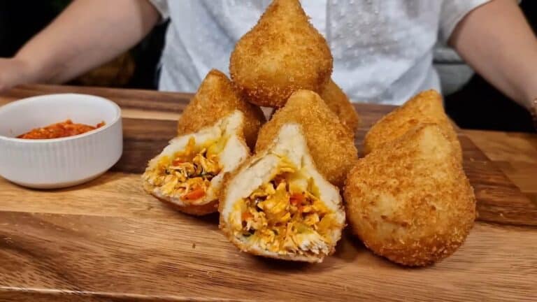 Coxinha de Batata-Doce na Airfryer: Salgadinho Fit